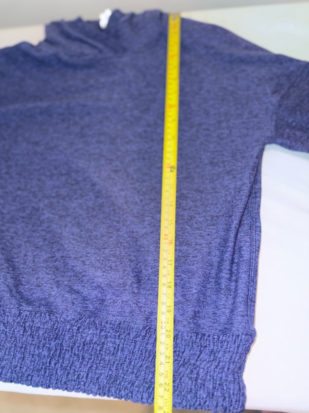 Lululemon Women Long Sleeve Blue Hooded Active Pullover Hoodie size 4 - Picture 8 of 16